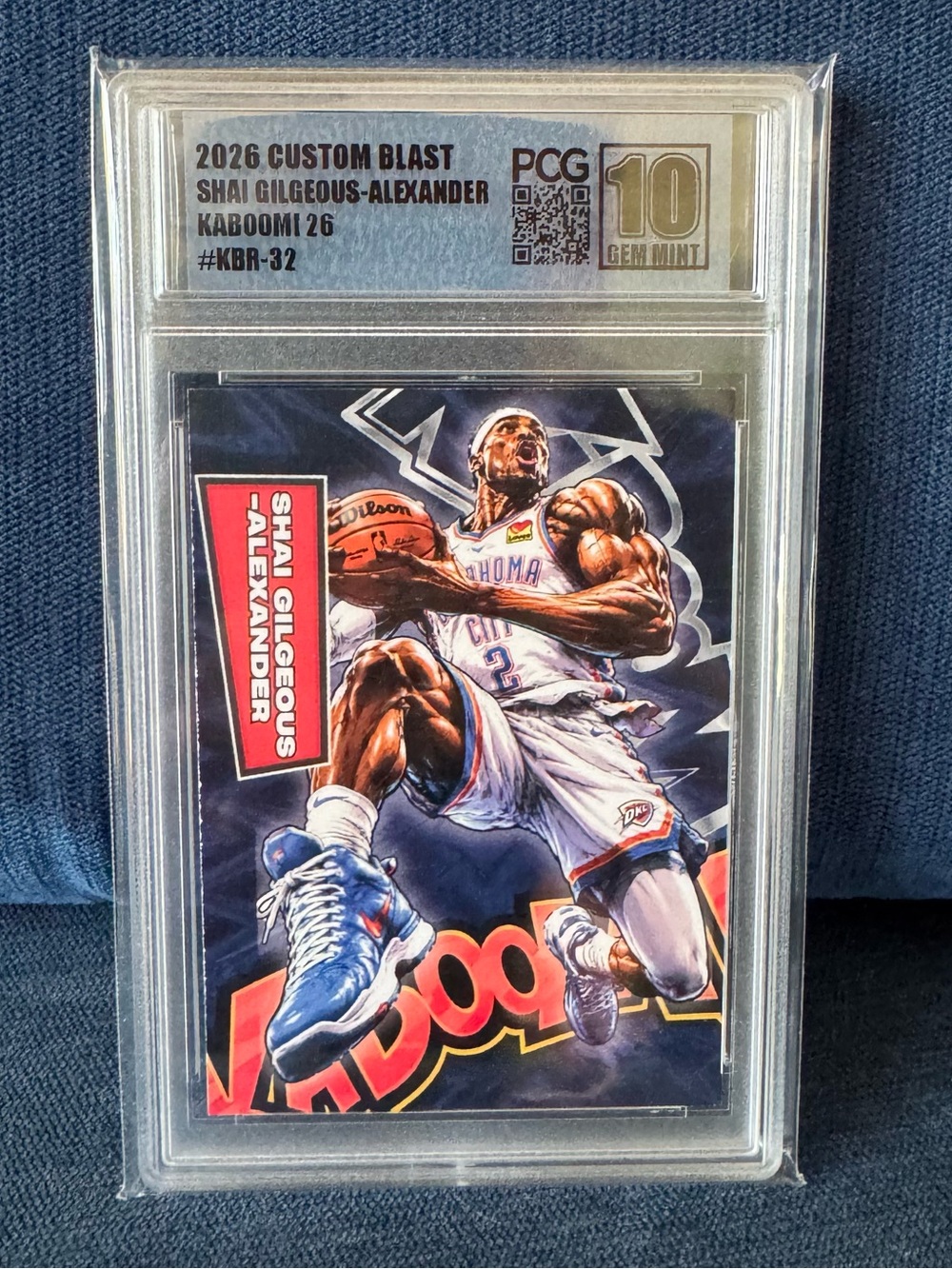 Shai Gilgeous-Alexander - 2026 Custom Blast Kaboom! PCG 10 Gem Mint